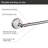 Savannah 24 in. Wall Mounted Towel Bar-83966991