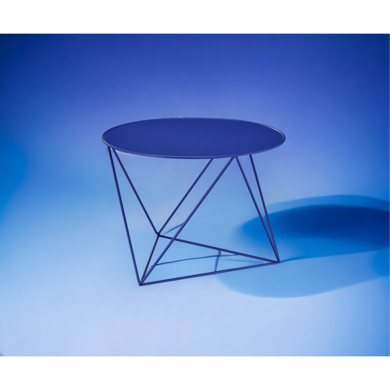 Table d'appoint Epidia, Bleu