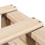 Vidaxl Solid Wood Bed with Shelf-1556534771-1556534778