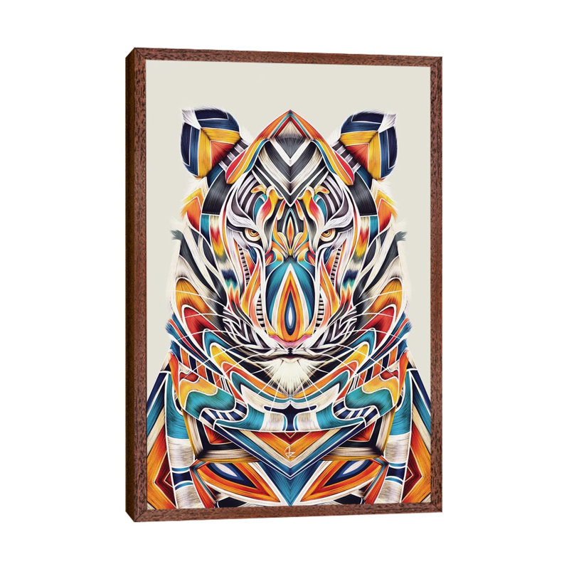Tygr by Giulio Rossi - Print on Canvas, 101.6 cm H x 66.04 cm W, Classic Wood Framed Canvas