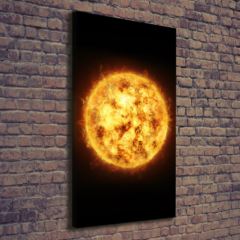 Sun - Wrapped Canvas Print