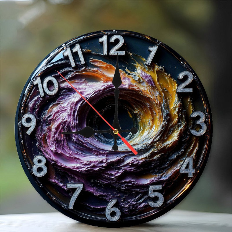 Horloge artistique unique