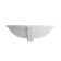 BOCCHI Parma 17.7'' Fireclay Oval Bathroom Sink with Overflow
