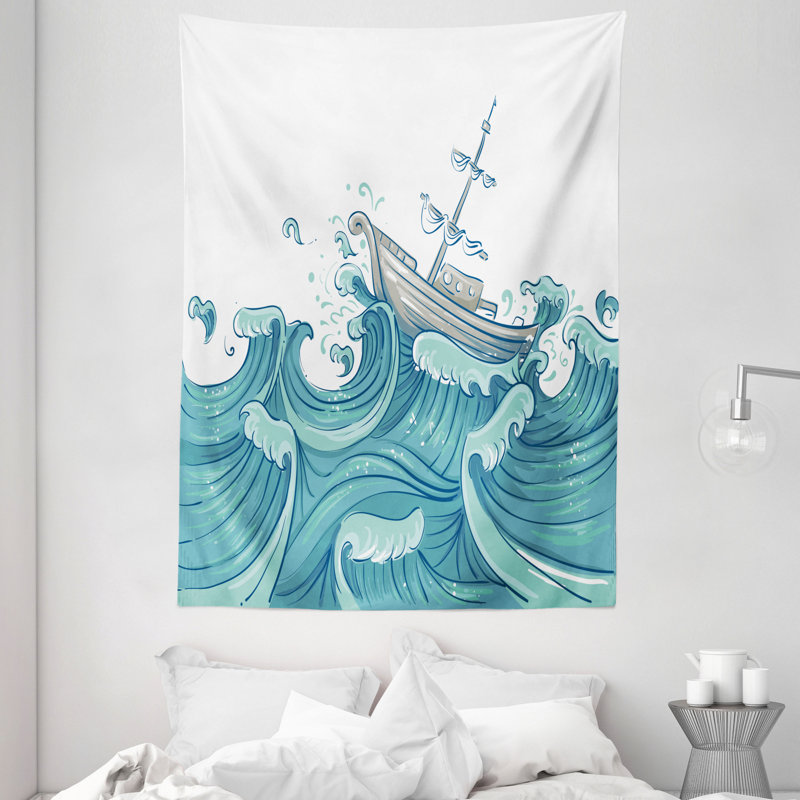 Tapisserie en polyester, H 80 po x l 60 po