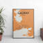 Galway City Map - No Frame Print-835062251