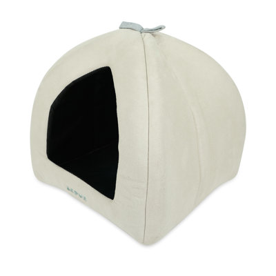Lit pour chien à capuche