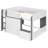 Modern House Style Low Loft Bed With Storage Cabinet, Full Size-55442901