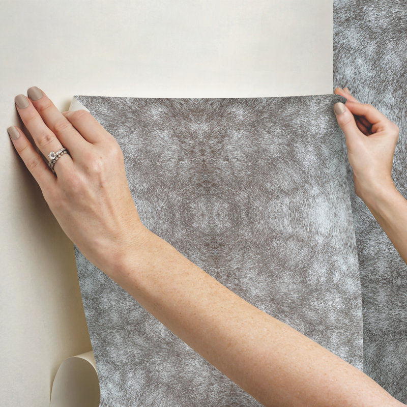 Abstract Vinyl Peel & Stick Wallpaper Roll