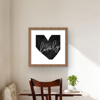 Belles citations de chambre à coucher - Motif impression encadré décor
