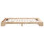 Bed Frame Solid Pine Wood-2058417871-2058417864