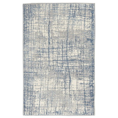Rush Abstract Area Rug