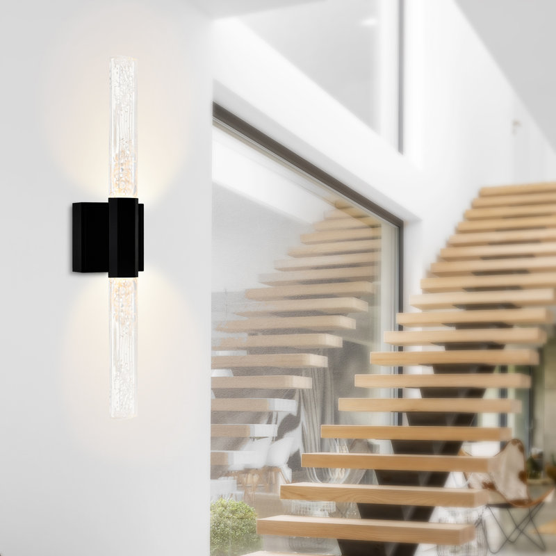 Fernada LED Vanity Light, Black