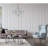 Tes 9-Light Indoor Chrome Classic/Traditional Empire Candelabra Chandelier