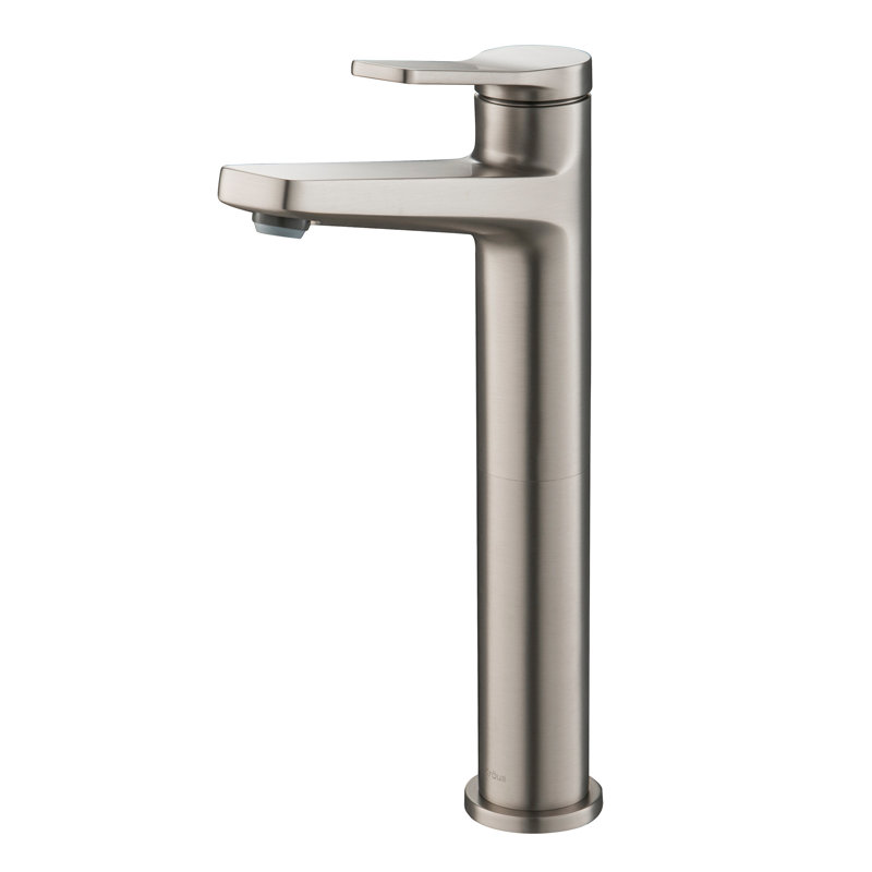 Indy Single Hole Bathroom Faucet, Spot Free Stainless Steel