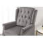 Coss 70cm Wide Velvet Wing Chair Recliner-1906133458