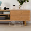 Meuble télé moderne et simple en chêne-107818621