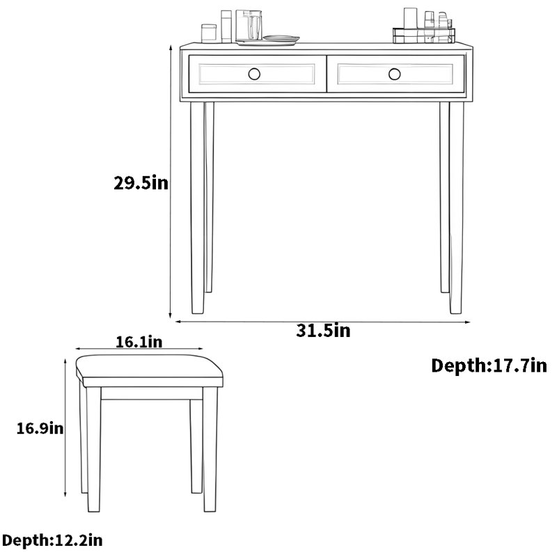 Retro Light Luxury Dresser