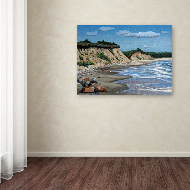 « martha vinyard », reproduction sur toile tendue, H 14 po x l 19 po