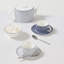 Wedgwood Gio Blue Teacup & Saucer 7.4floz Pinstripe-1571339690