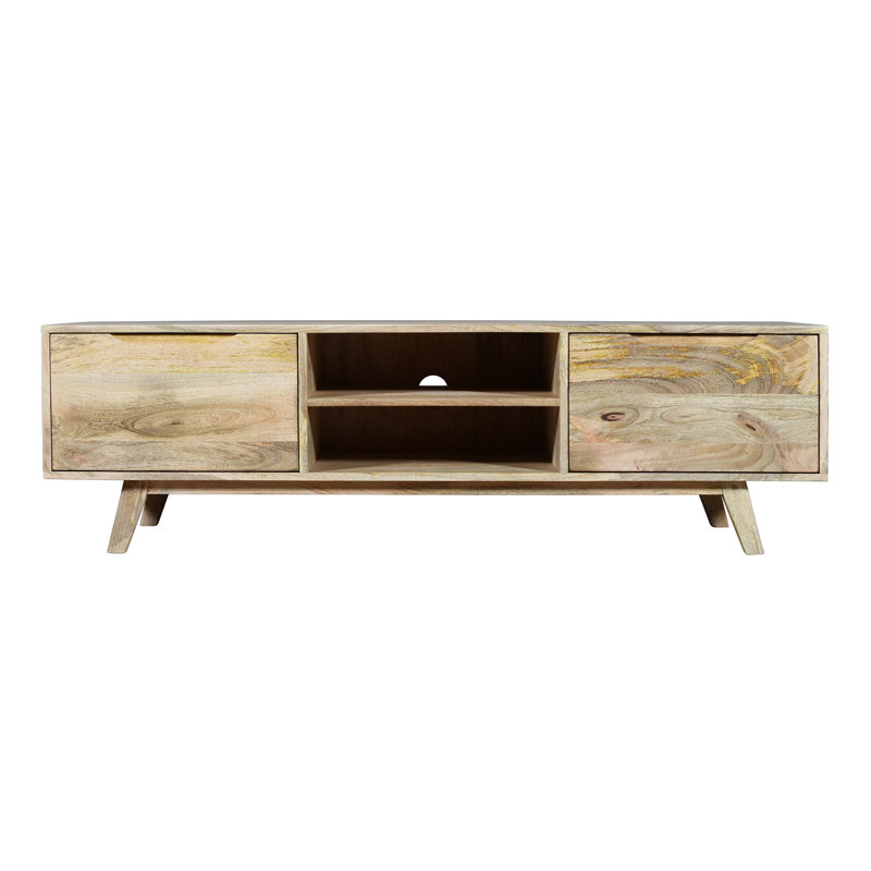 Crowell Unfinished TV Stand, Natural