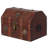 Lockehaven Handmade Pirate Treasure Chest with Lockable Latch - Vintage Wooden Storage Trunks and Treasure Box