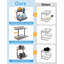 Under Sink Organizer, 2 Tier Under Sink Organizers And Storage Sliding 2 Tier Rack Metal Organization Under Counter Kitchen Bathroom-1112870691