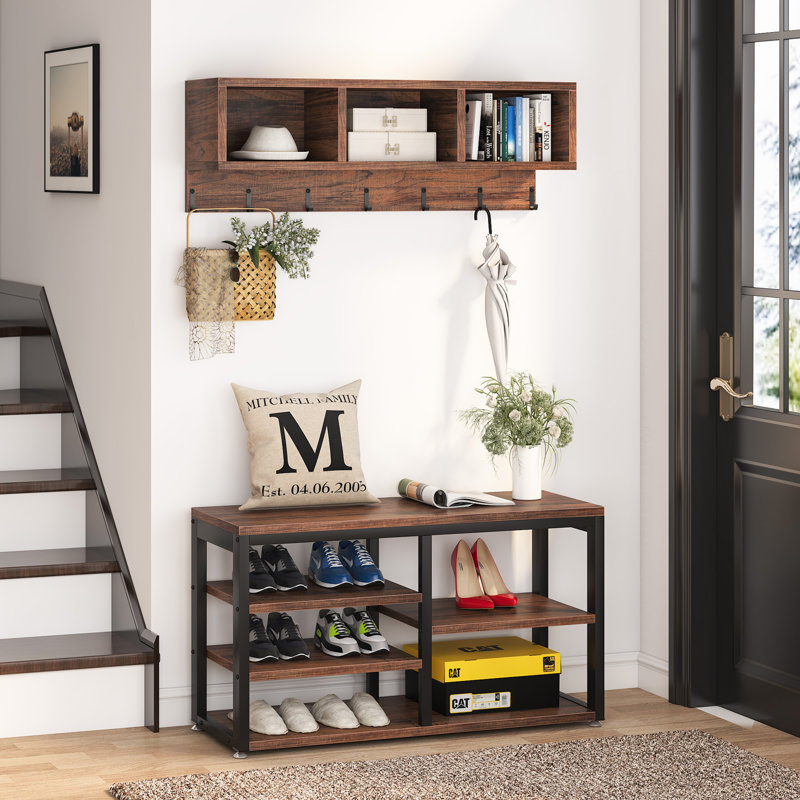 10 - Pair Shoe Storage Bench