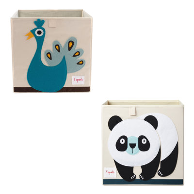 3 Sprouts Fabric Bin