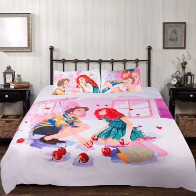 Ensemble de housse de couette couples
