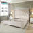 Occoquan Upholstered Wingback Bed-70787453-70787451
