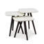 Ensemble de 3 tables gigognes Modern Modern