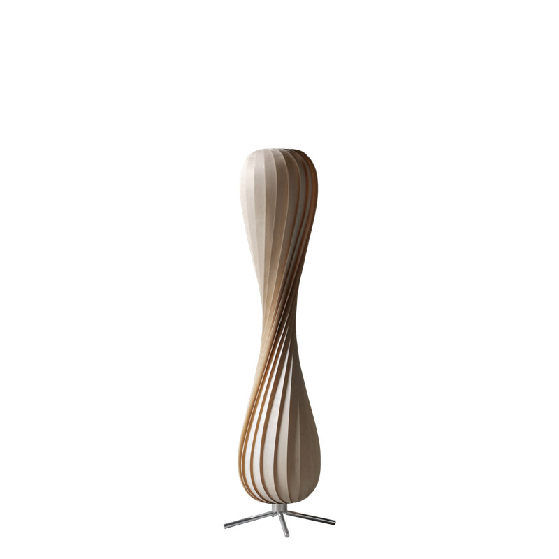 Lampe sur pied Burnsville, Naturel, 46.06"