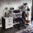 Writing Desk With Upper Shelf-36121559