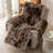 Faux Rabbit Fur Plush Sofa Recliner Cover Set, Non-Slip Furniture Protector with Separate Armrest Pads for Armchair-1582920479-1582585239