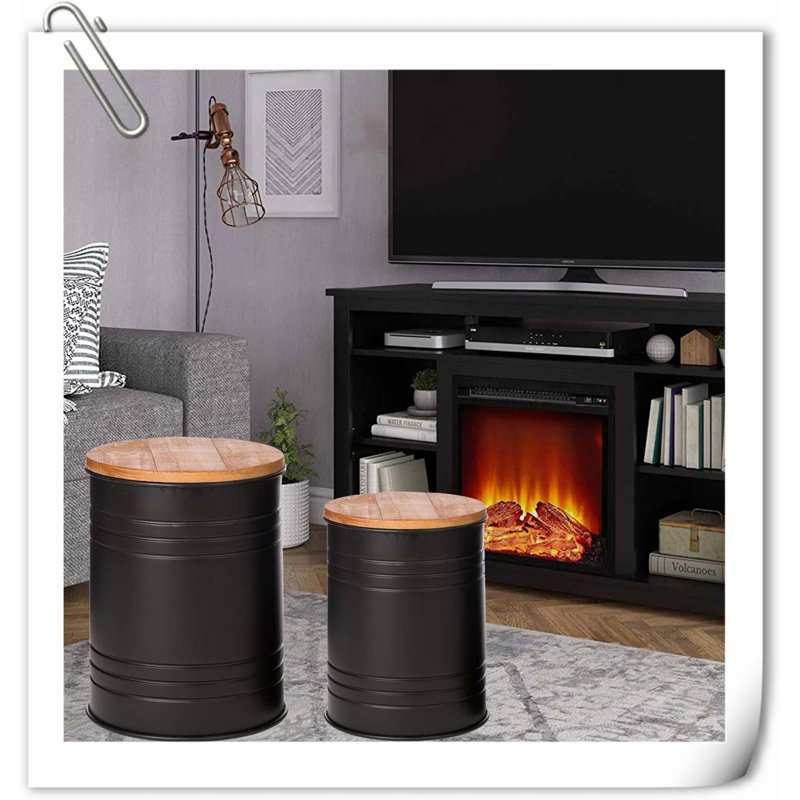 Tabouret d'appoint, Noir