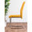 Tierra Modern Glass & Metal Extendable Dining Table Set & 4 Luxury Faux Leather Dining Chairs-2002312054-2002312008-2002312009