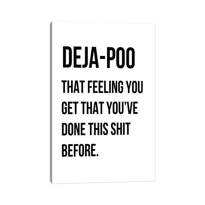 Dejapoo by Leah Straatsma - Wrapped Canvas Print, 66.04cm H x 45.72cm W x 1.91cm D