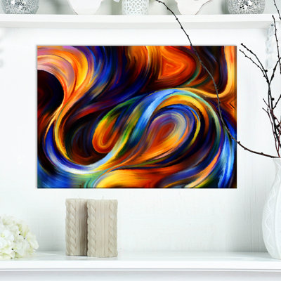 « realms of inner paint », reproduction d’impression sur toile tendue