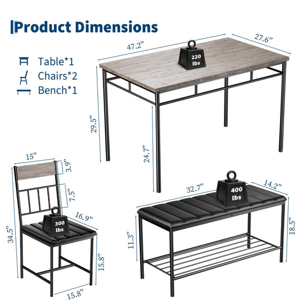 Dimensions du produit