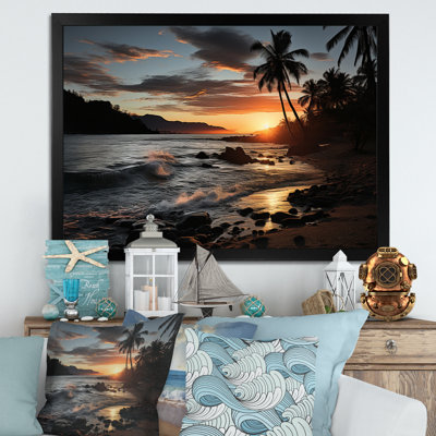 Beach Tropical Escape III - Imprimé