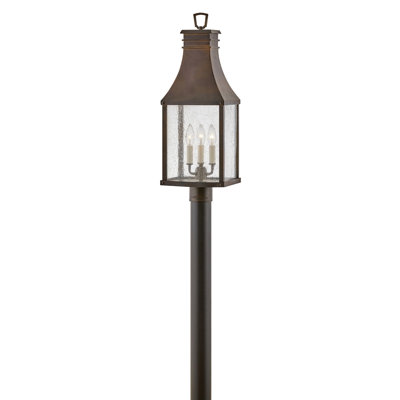Beaon Hill Black 26.25" H Lantern Head