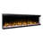 Modern Ember Black Recessed Wall Mounted Electric Fireplace with BTU 5000-96919426