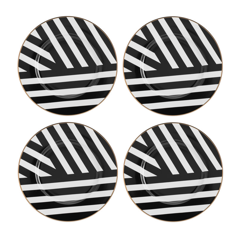 Mikasa Luxe Deco China Side Plates, 21cm
