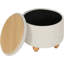 Othella 39cm Wide Round Ottoman with Storage-413533621