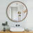 Sliding Round Wall Mirror Cabinet