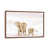 Classic Brown Wood Framed