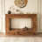 47" Farmhouse Console Table, Sofa Table Accent Table, Entryway Table With Storage, Narrow Entryway Table