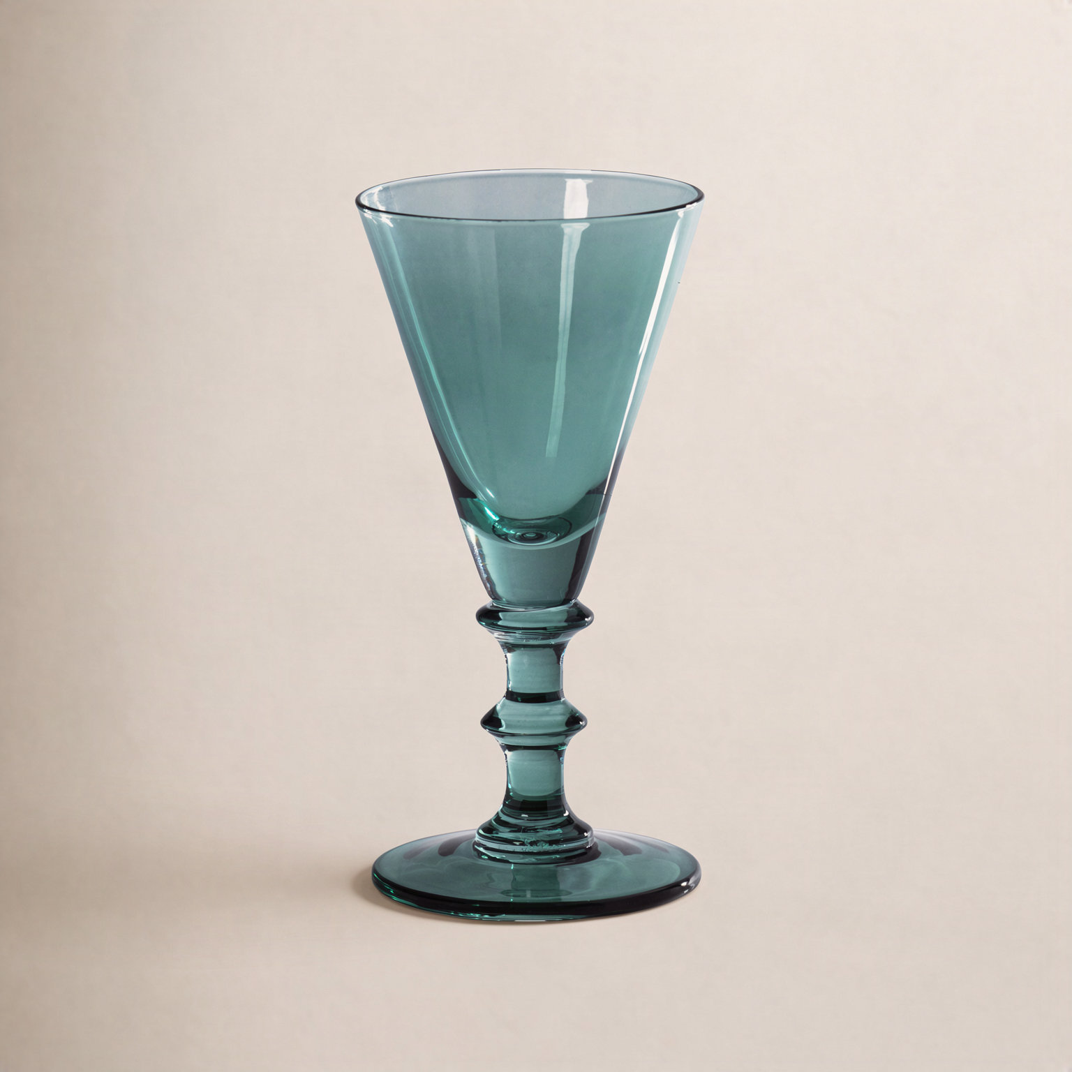 Lorraine Cordial Glass, Dark Ivy