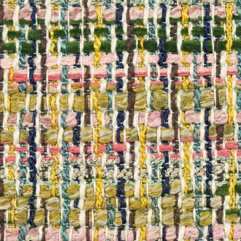Tissu Cannonbury, Rose multicolore