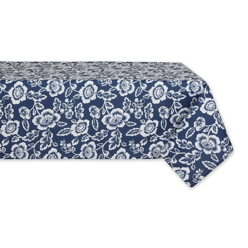 NAPPE PLEIN AIR IMPRIMÉ FLORAL 60X84, Bleu